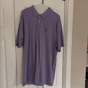 Men's Purple Travis Mathew’s Polo golf Shirt size XXL